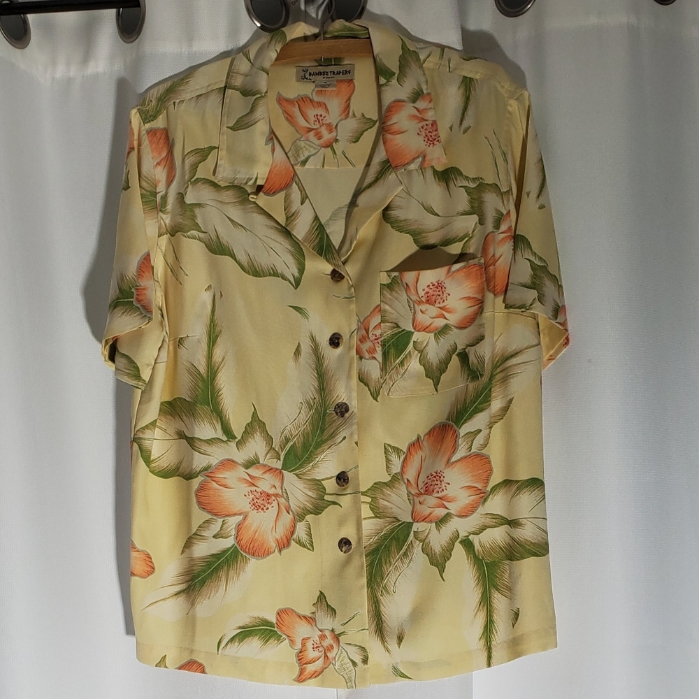Bamboo Traders Hawaiian Shirt